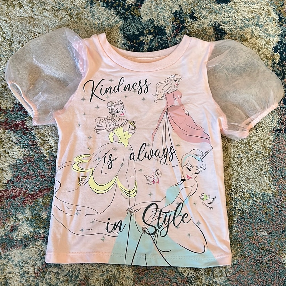 Toddler Disney princess tee